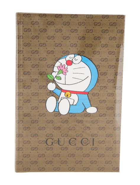 gucci doraemon card|gucci doraemon notebook.